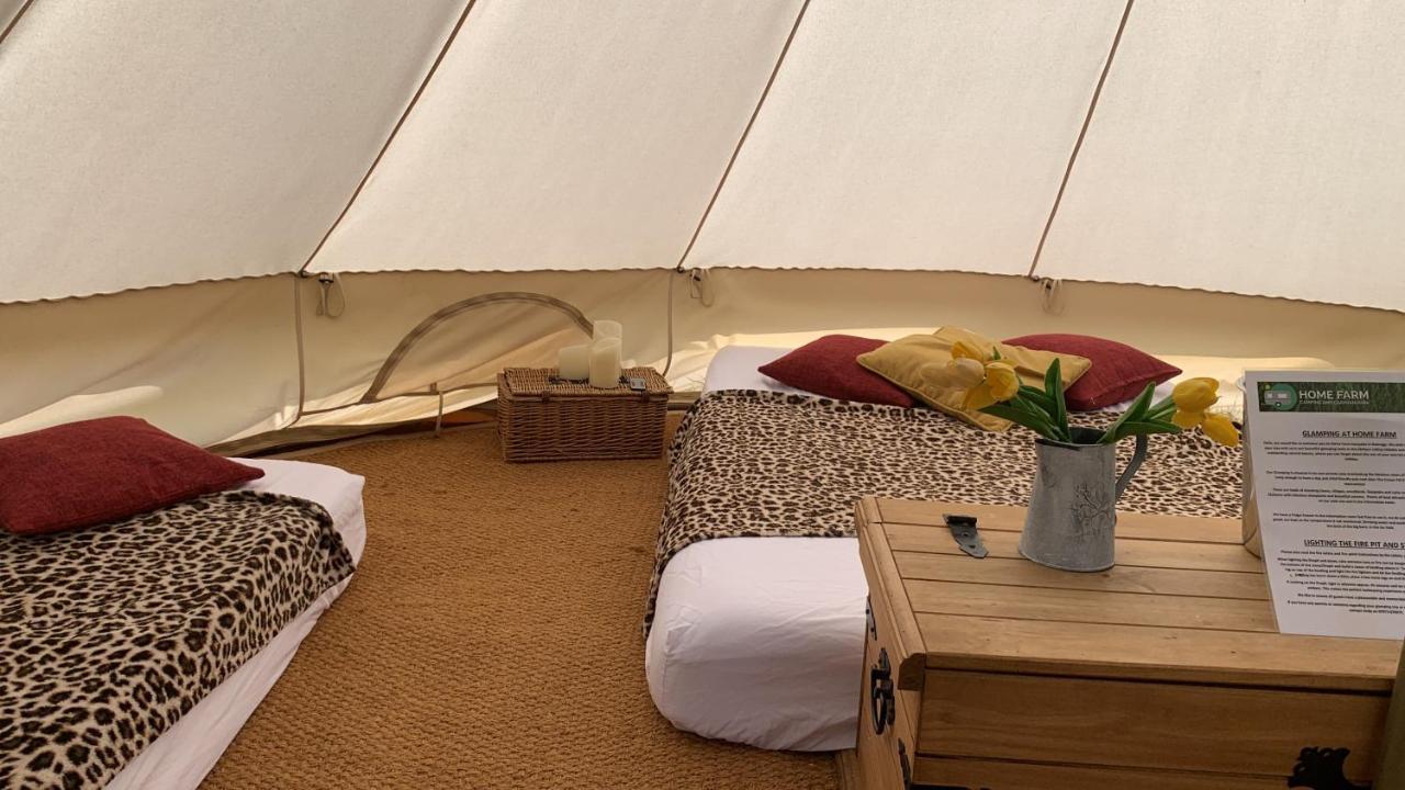 Home Farm Radnage Glamping Bell Tent 6, With Log Burner And Fire Pit Χάι Ουίκαμ Εξωτερικό φωτογραφία